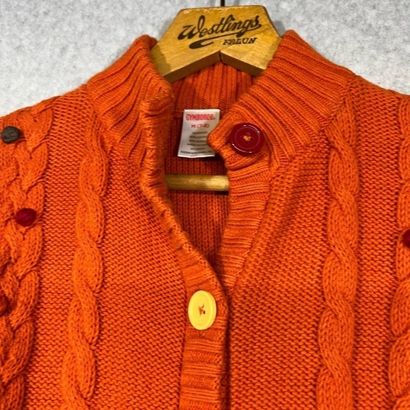 Gymboree Sweater Kid Girls Medium 7/8  Long Cable - Picture 5 of 5